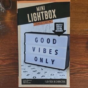 Mini Lightbox - Black